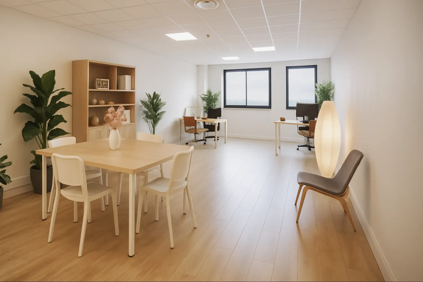 Bureau équipé, Espace Entreprise Garosud Montpellier