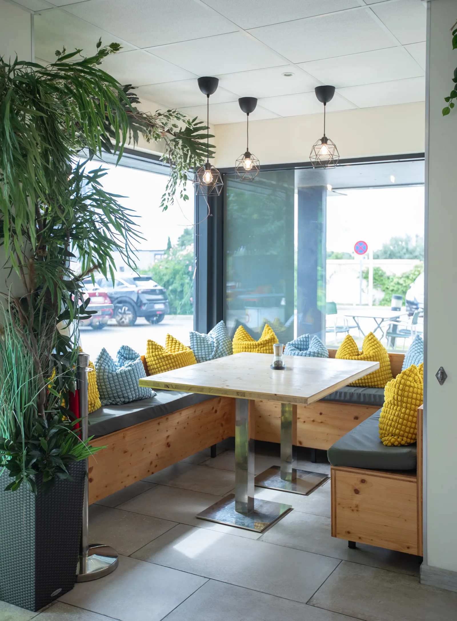 Lounge Ô Resto Garosud coussins